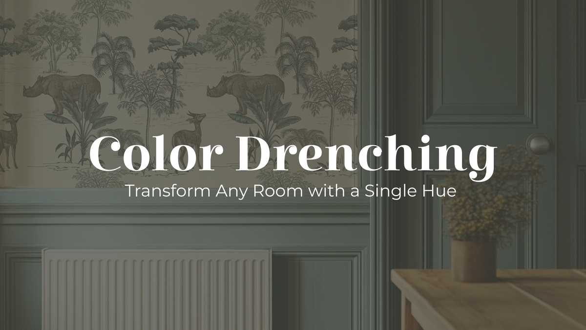 Color Drenching 101: Transform Any Room with a Single Hue – Peel & Paper