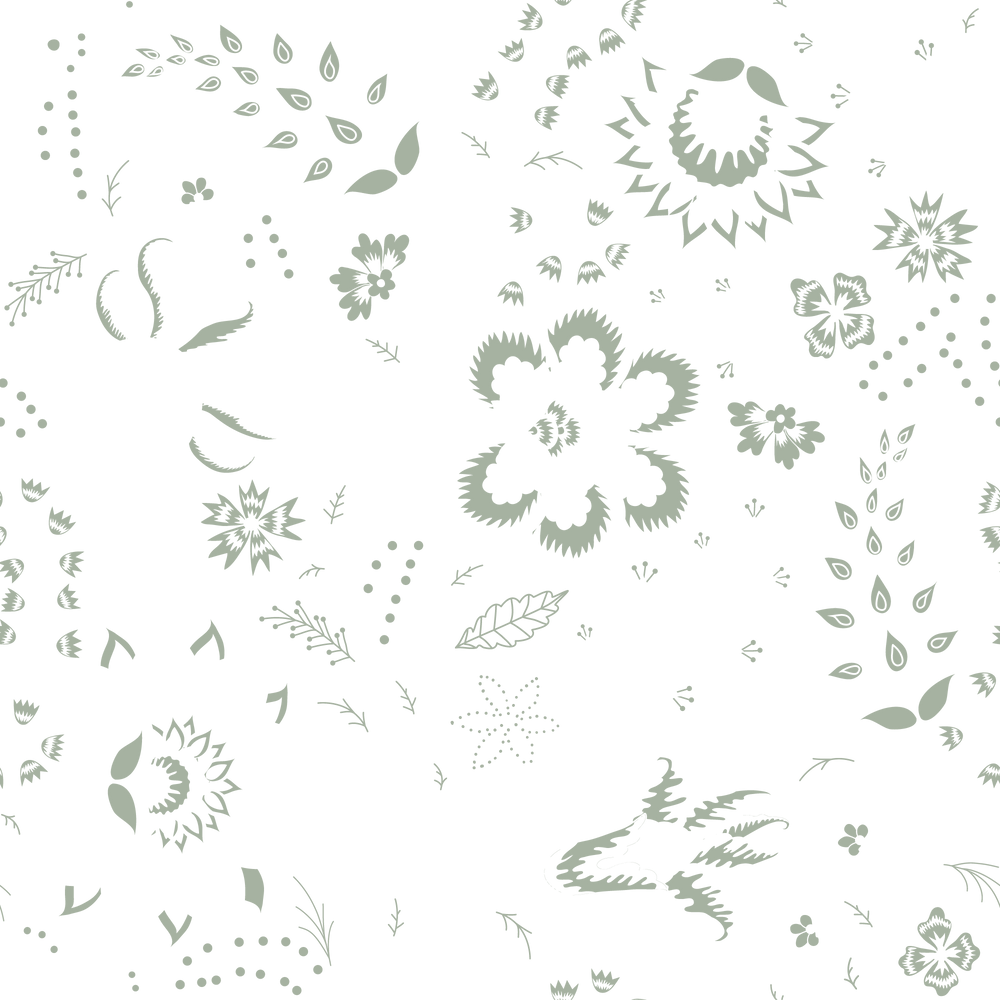 Sage Green Floral Chinoiserie Wallpaper Peel Paper Peel Paper sage-green-floral-chinoiserie-wallpaper-peel-paper-peel-paper