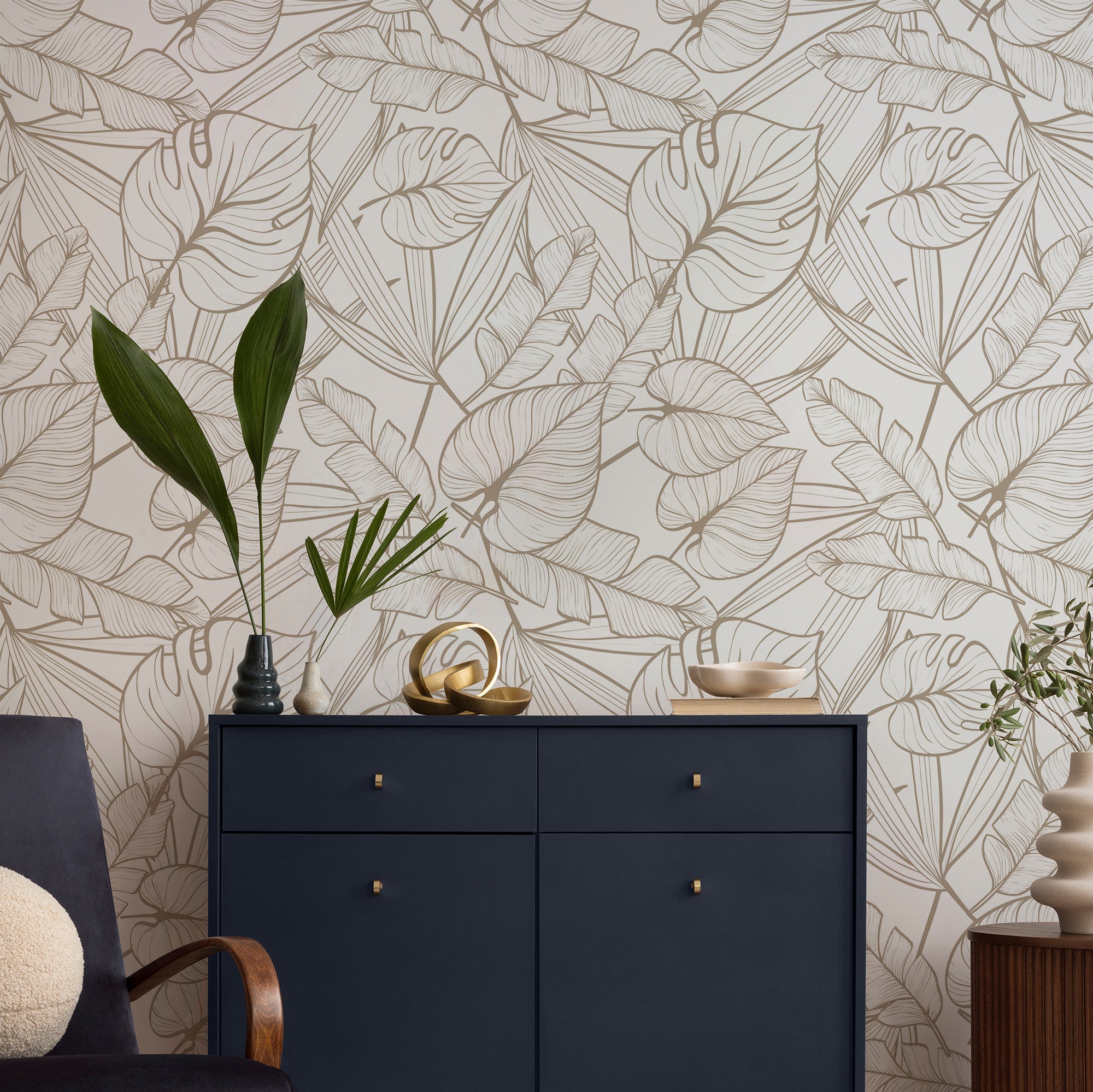 Tropical Peel & Stick Removable Wallpaper | Peel&Stick – Peel & Paper