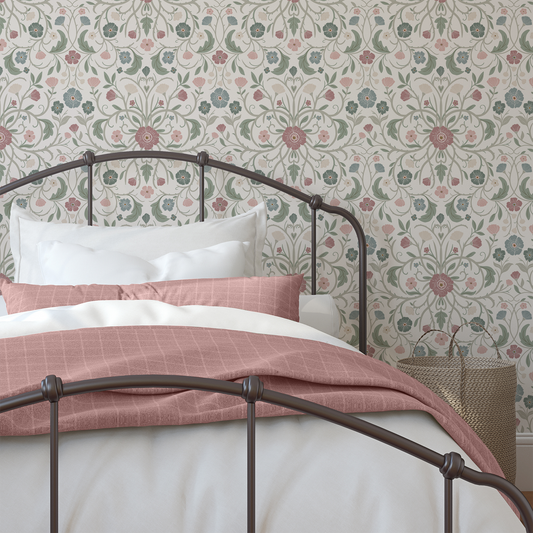 Enid - Dainty Floral Wallpaper