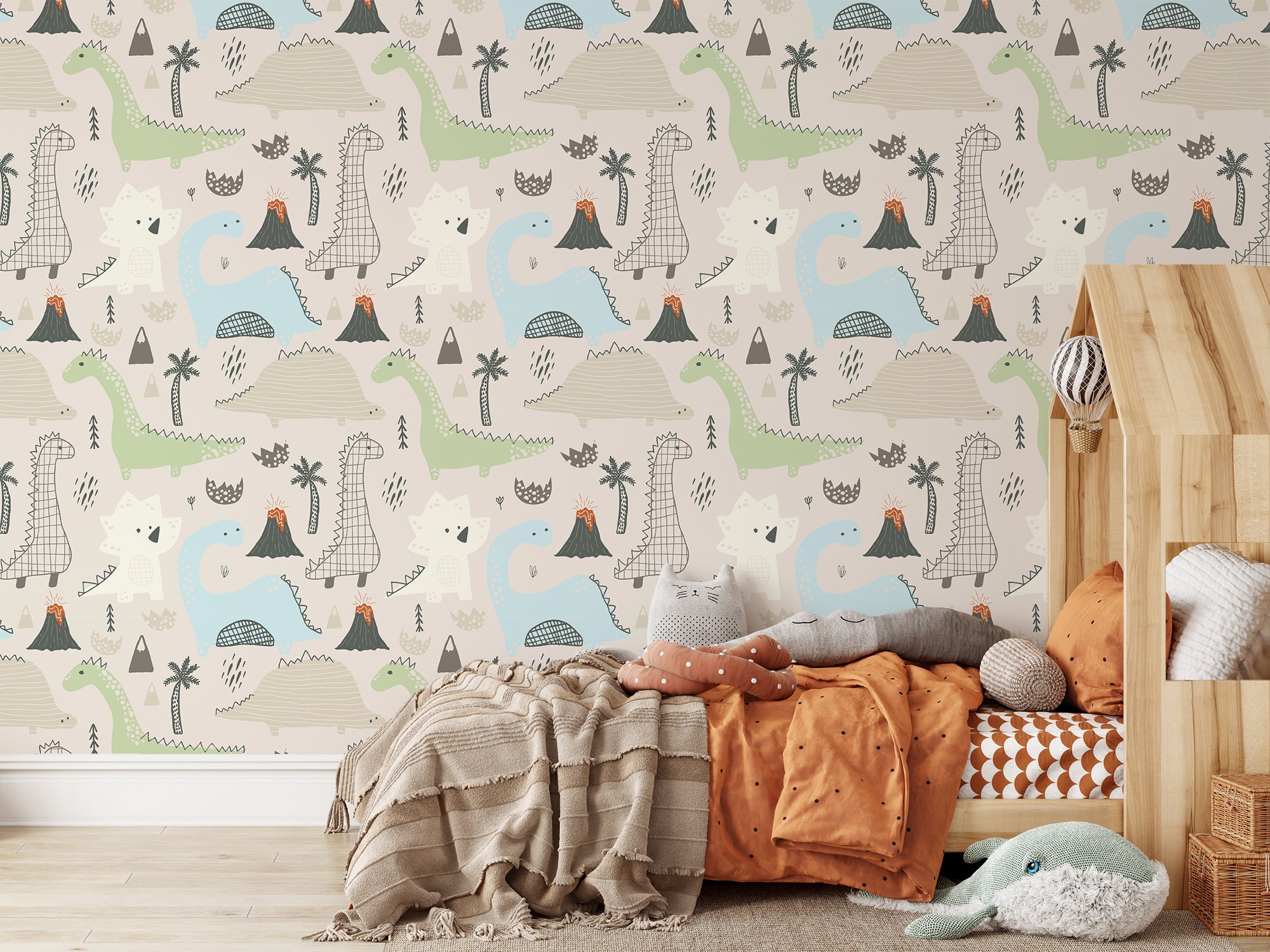 Wallpaper for shop child room