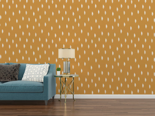 Kingsley - Boho Orange Slices Wallpaper