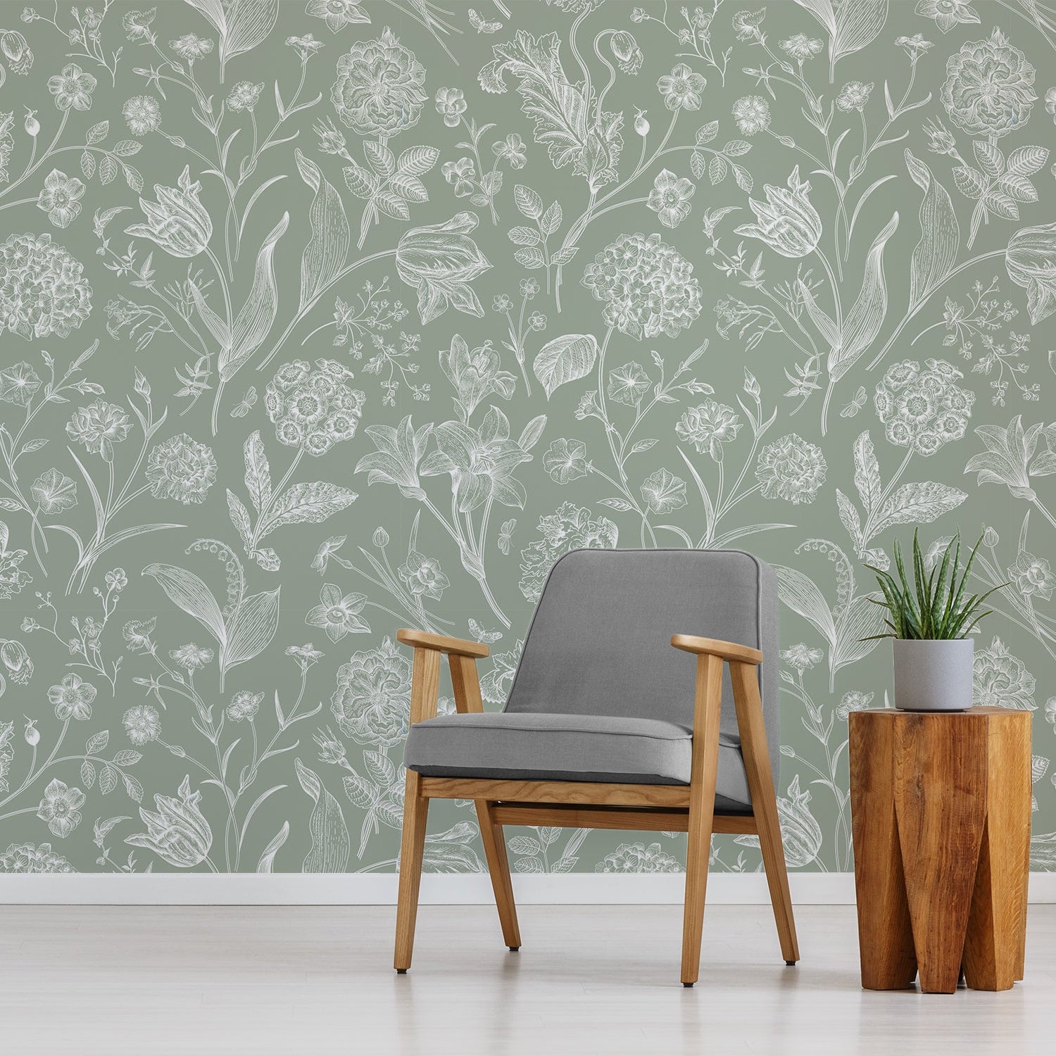 Luxury Peel & Stick Wallpaper in Custom Colours - Peel & Paper